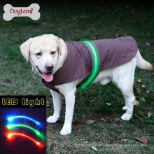 Chaleco impermeable de la chaqueta del chaleco del perro de la seguridad de Niza al por mayor de la moda LED Ropa para mascotas